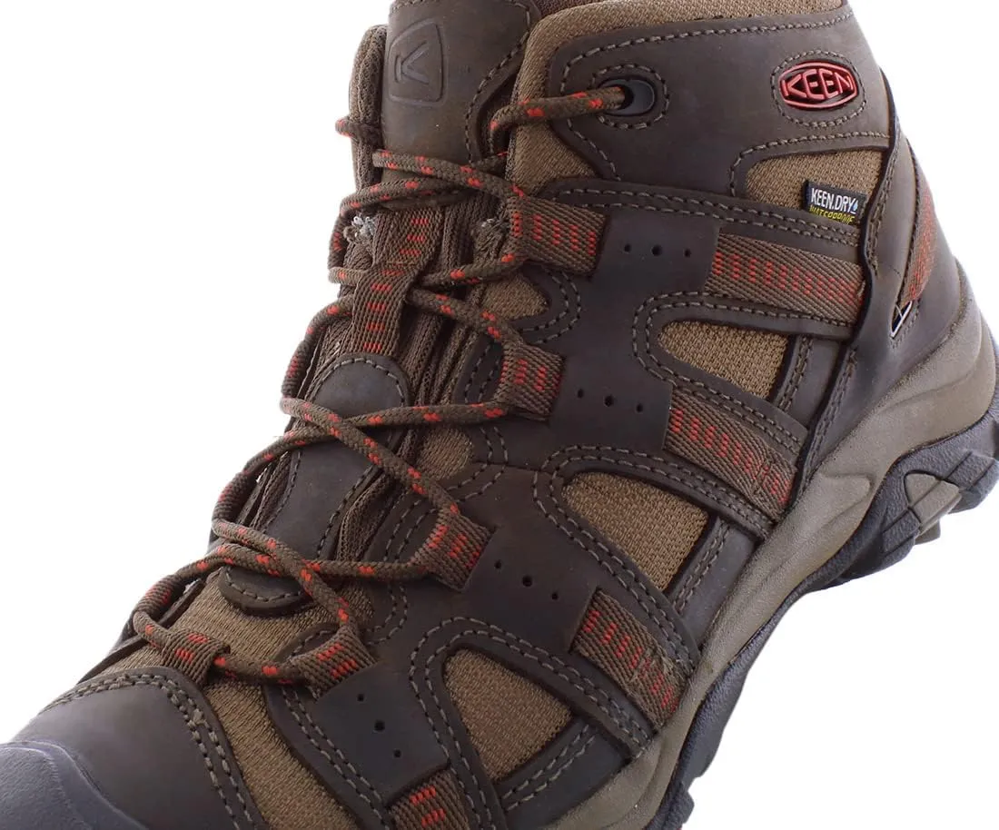 KEEN Men's Siskiyou Mid Height Waterproof Hiking Boots