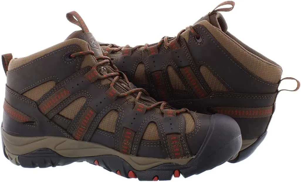 KEEN Men's Siskiyou Mid Height Waterproof Hiking Boots