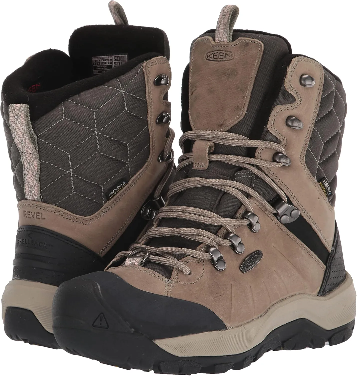 KEEN Women's Revel 4 High Polar Insulated Waterproof Snow Boots