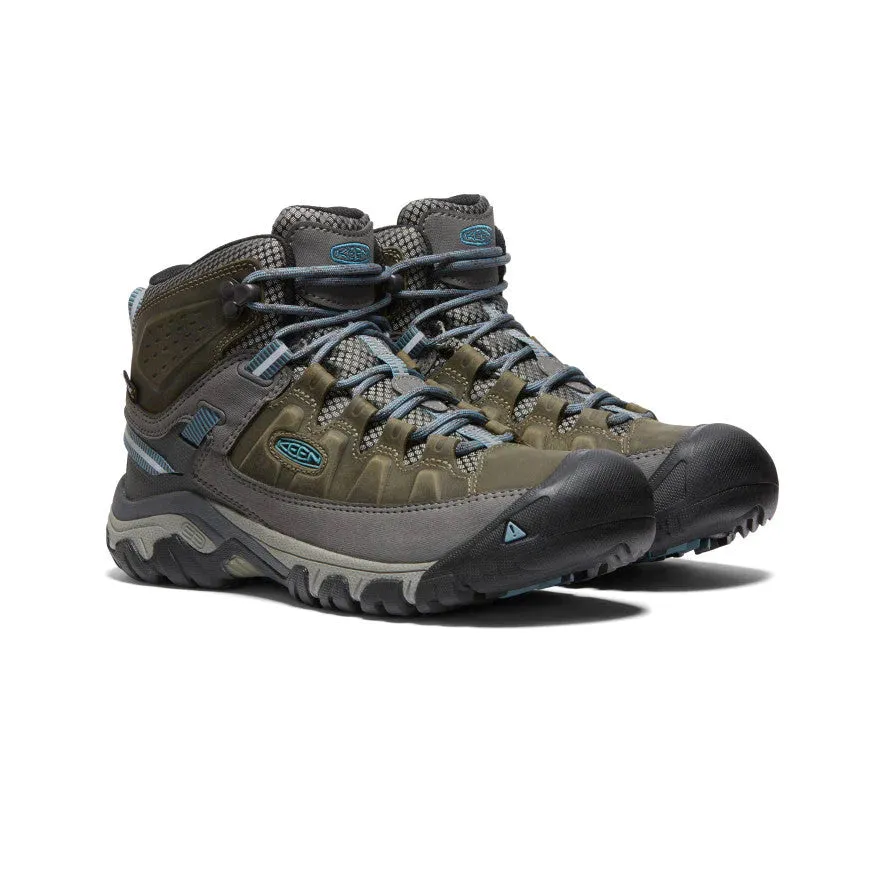 Keen Women's Targhee III Mid Wp Magnet/Atlantic Blue