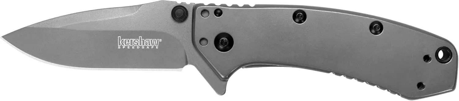 Kershaw Cryo Pocket Knife, EDC Knife with Speedsafe Assisted Opening, 2.75 Inch Stainless Steel Blade, Multiple Styles
