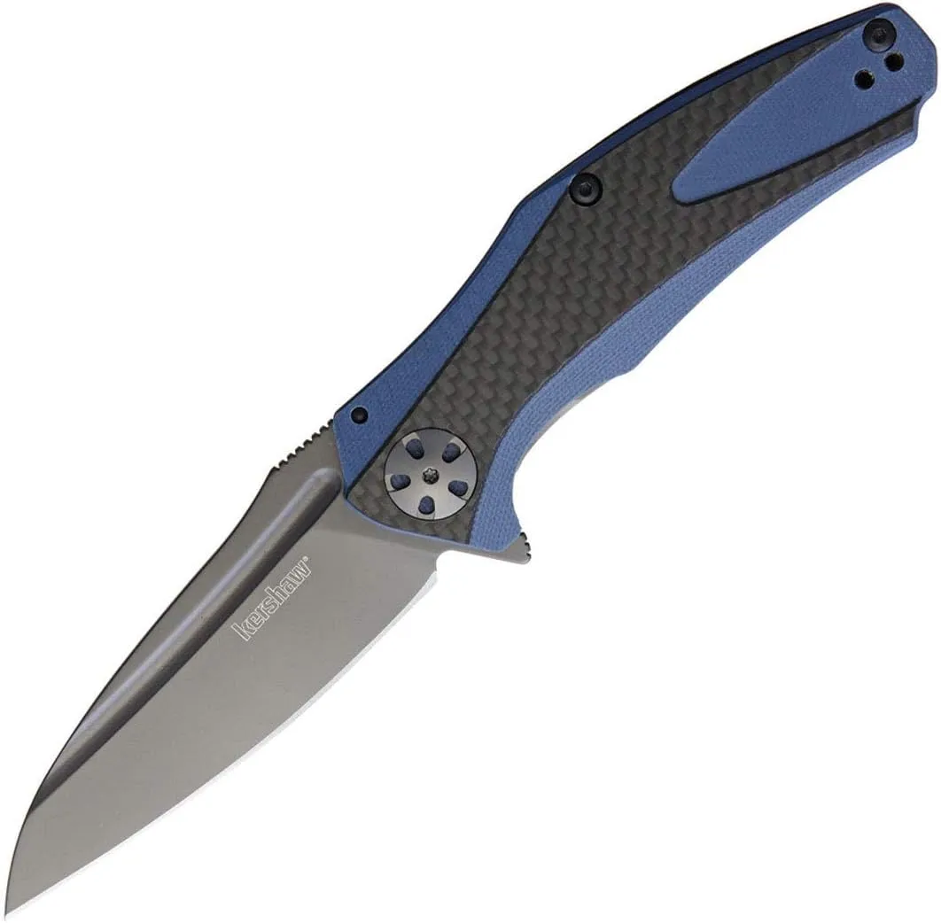 Kershaw Natrix Pocket Knife, Folding Knives with Drop Point Blade, Sub Frame Lock, KVT Ball Bearing Opening System, Multiple Styles