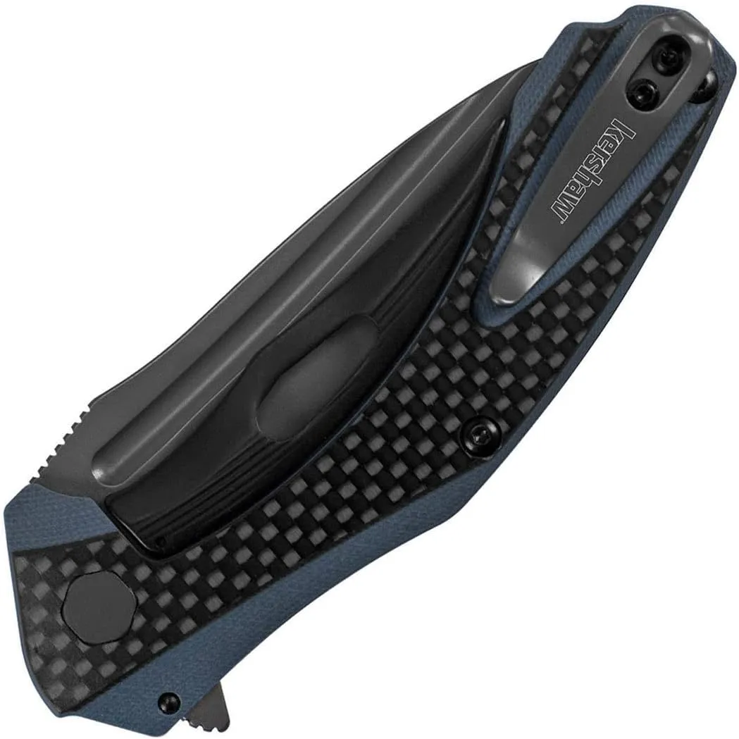 Kershaw Natrix Pocket Knife, Folding Knives with Drop Point Blade, Sub Frame Lock, KVT Ball Bearing Opening System, Multiple Styles