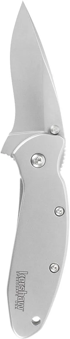 Kershaw Scallion Pocket Knife, 2.4 inch Folding Blade, SpeedSafe Assisted Opening, Perfect EDC, Made in the USA, Multiple Styles