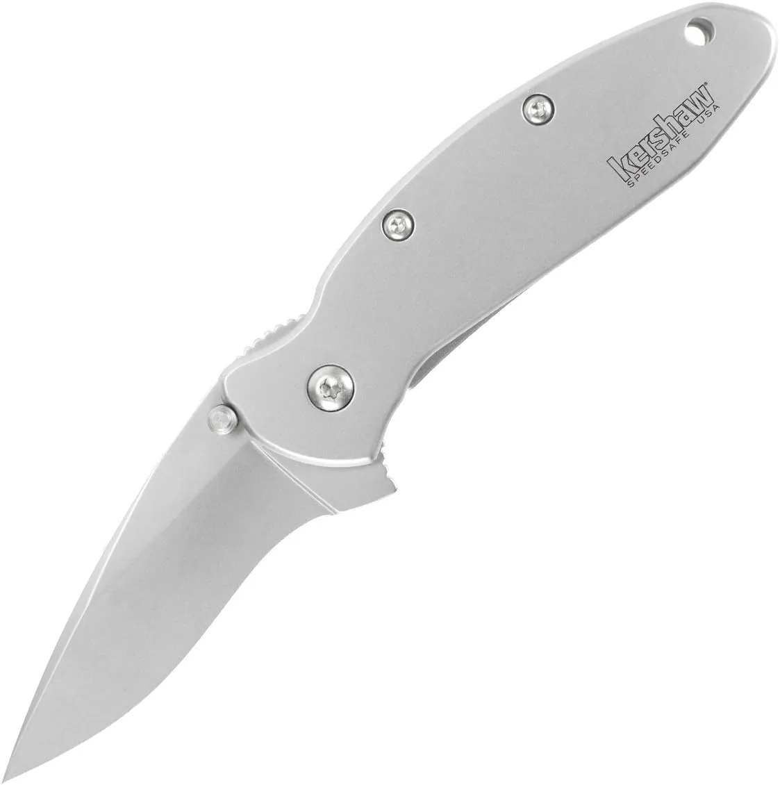 Kershaw Scallion Pocket Knife, 2.4 inch Folding Blade, SpeedSafe Assisted Opening, Perfect EDC, Made in the USA, Multiple Styles