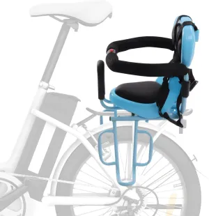 Kids Bike Seat Rear Mounted,Baby Bicycle Toddler Bike Seat Safety Carrier with Handrail,Bike Attachment Suitable for Adult Bike Attachment,Ebikes,Mountain Bike,Bicycles