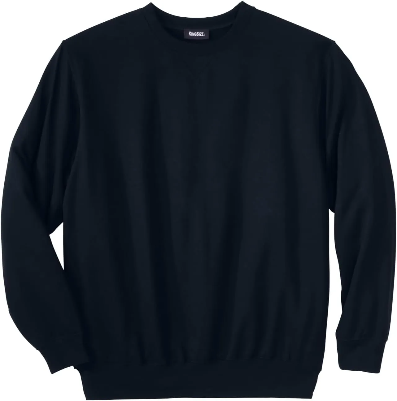 KingSize Men's Big & Tall Tall Ultra-Light Comfort Fleece Crewneck Sweatshirt