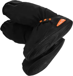 Kisangel Rainproof Shoe Covers for Men Women Cycling Outdoor Protection Boot Covers Non-Slip Durable Insulated for Rain Snow and Cold Weather (XXL)