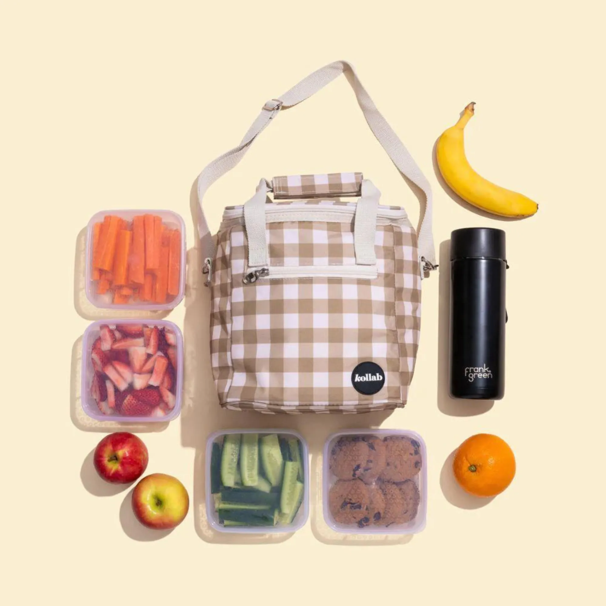 Kollab - Mini Cooler - Olive Check