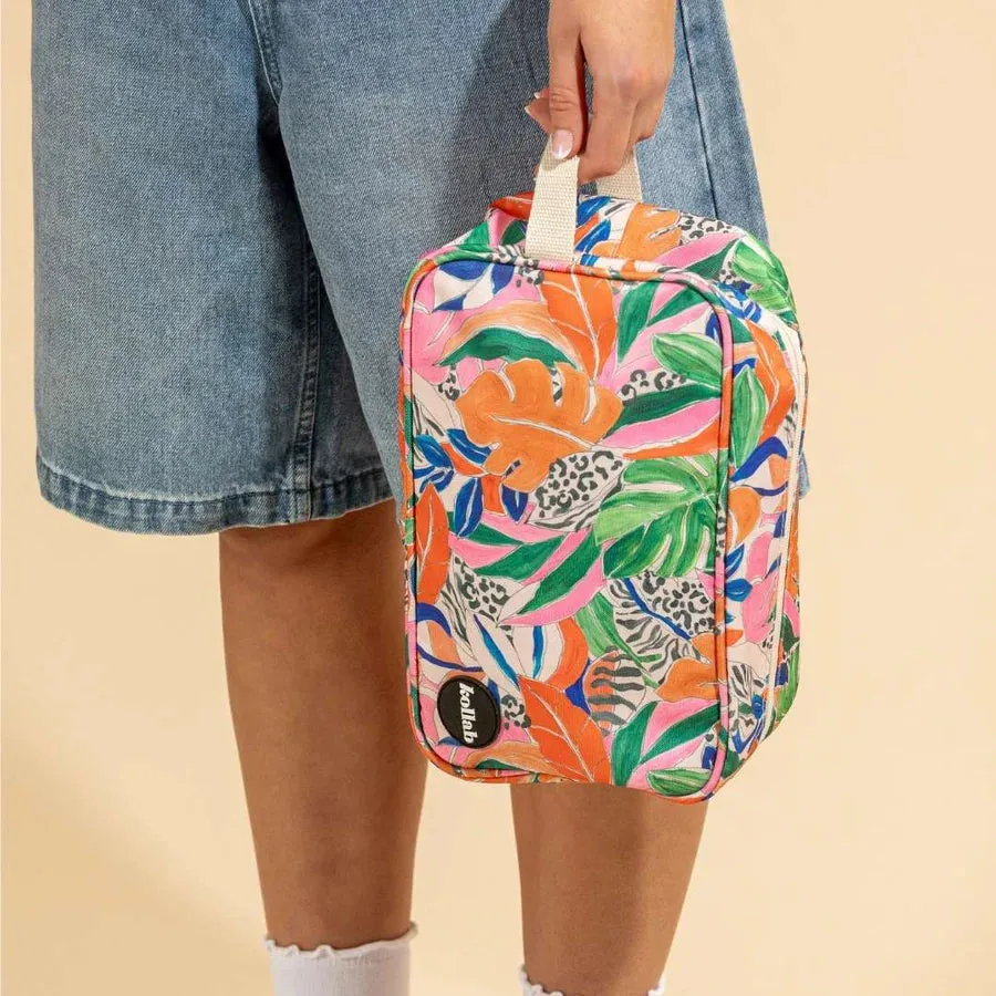 Kollab - Travel Bag - Leopard Tropics