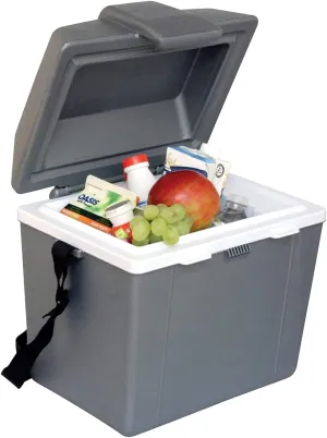 Koolatron 9.8 qt Portable Cooler - Electric Cooler for Car, Camping, Travel, 12 V Insulated Hard Sided Refrigerator for Vehicle, Boat, Truck, Warming & Cooling, Cools Drinks,Food for Road Trip