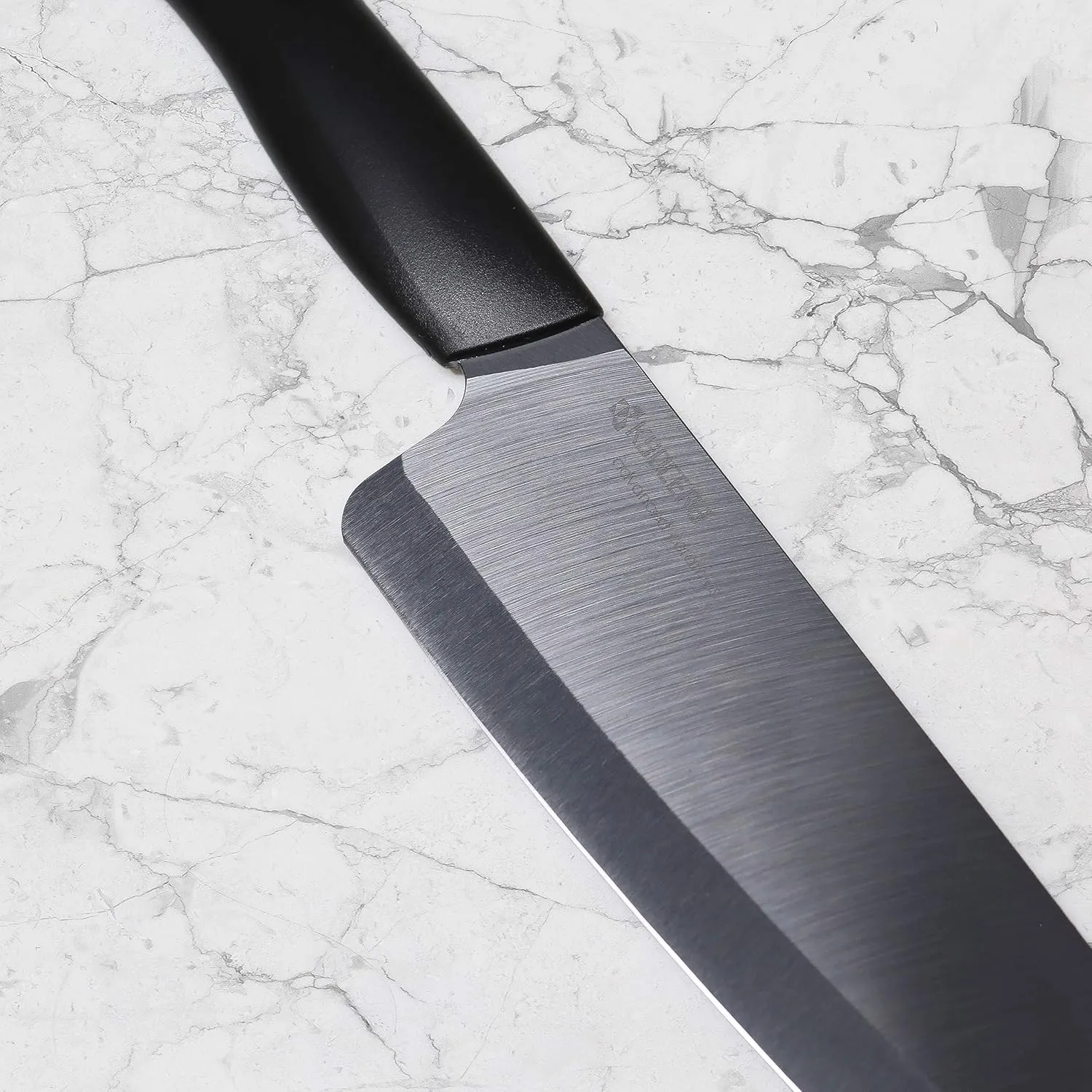 Kyocera FK-3PC-BKBK Ceramic Advanced Knife Set, 5.5" 4.5" 3", Black Handle With Black Blade