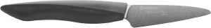 KYOCERA ZK-075 BK Innovation Ceramic Kitchen Knife, Black, 3" PARING