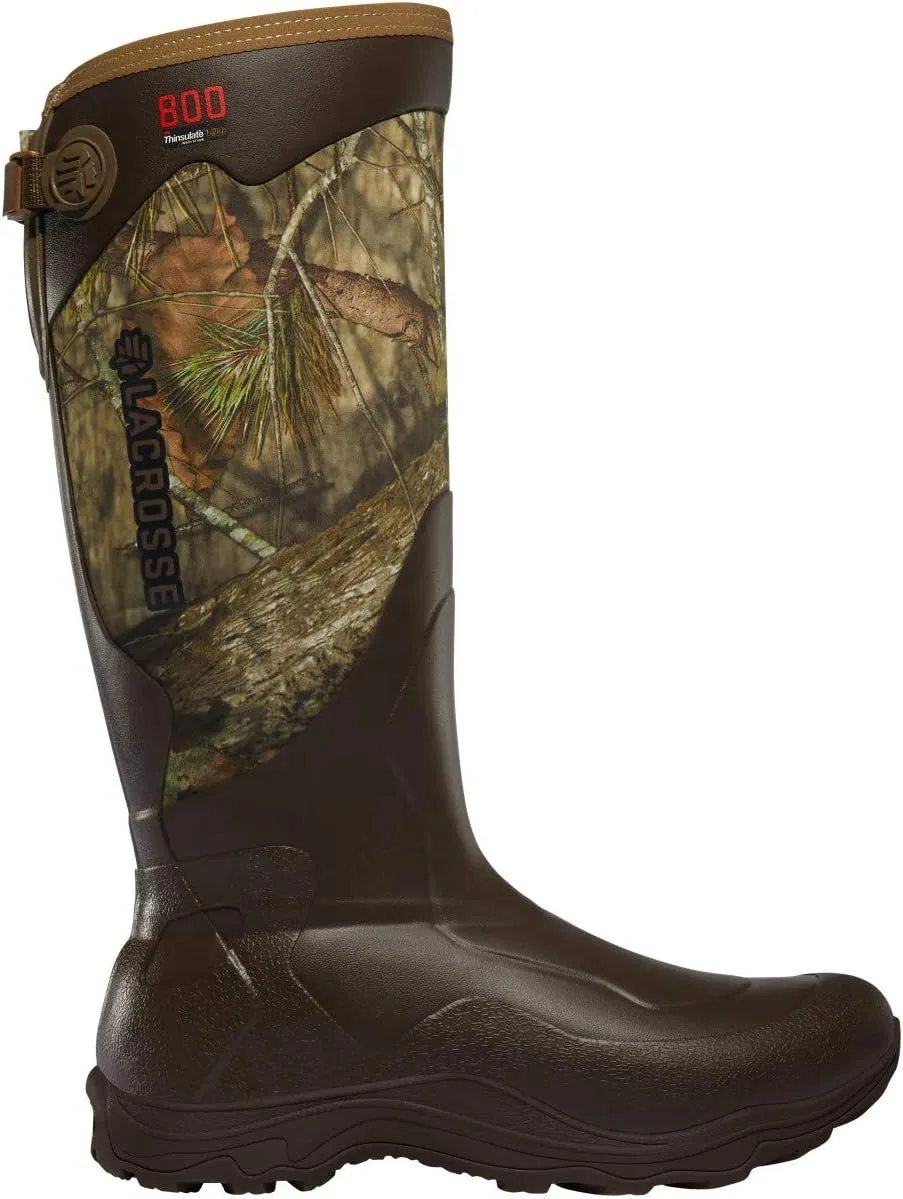 LaCrosse Alpha Agility 17" 800G Boot for Men, Insulated Waterproof Outdoor Hunting Footwear, Durable and Lightweight