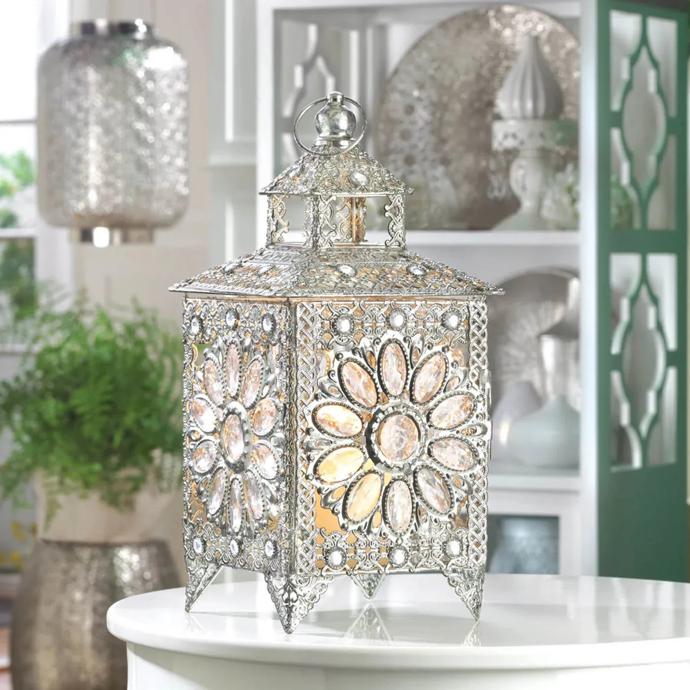 LANTERN All-out sale Fairly priced CANDLE JEWELS CROWN