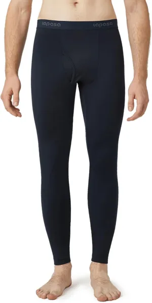 LAPASA Men's Thermal Underwear Bottom Long Johns Pants Base Layer Lightweight Midweight Heavyweight Cold Weather M10/M25/M56
