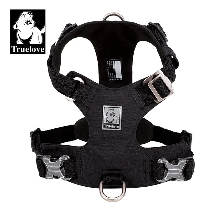 Lightweight Harness Black 2XS For Dogs