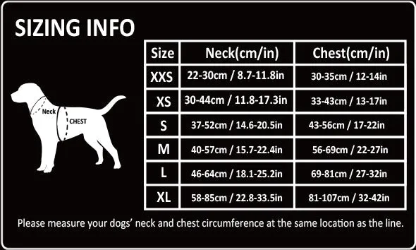 Lightweight Harness Black 2XS For Dogs
