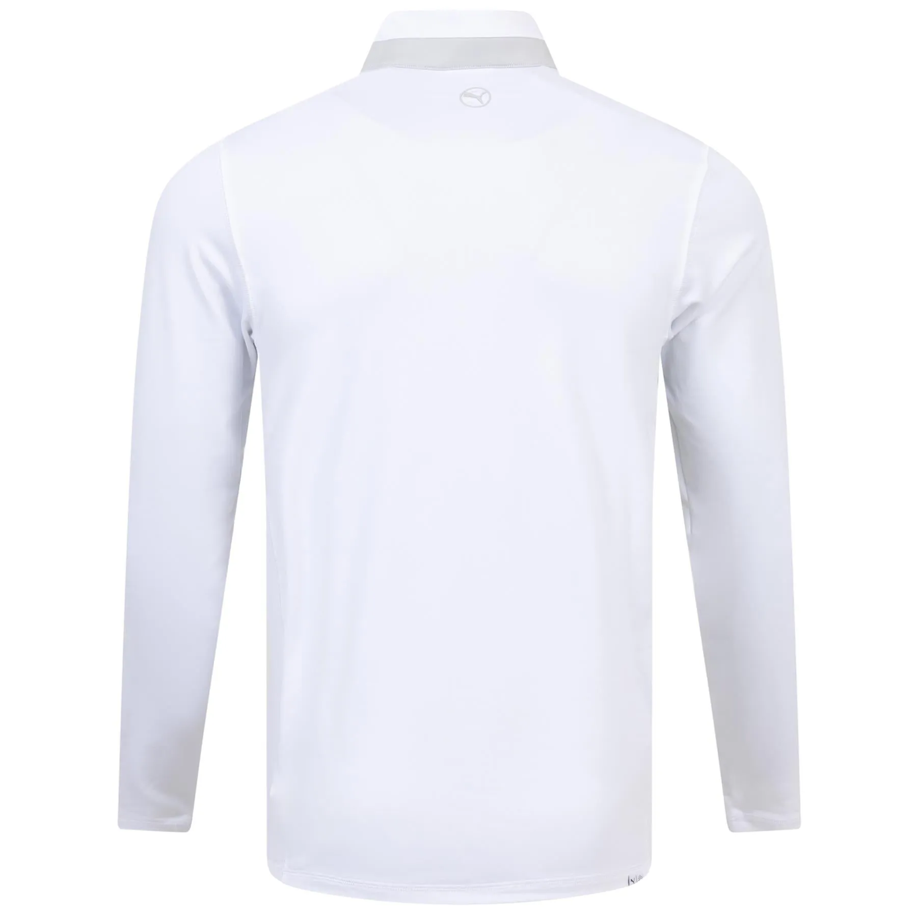 Lightweight Quarter Zip White Glow-Ash Gray