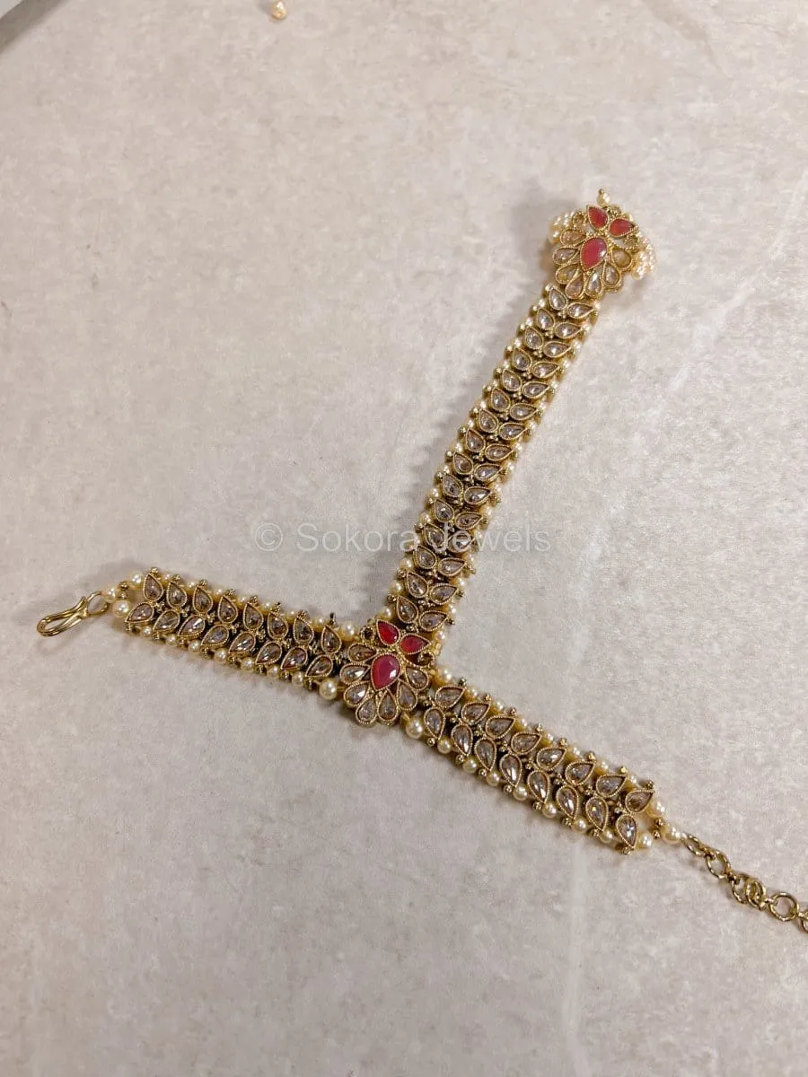 Lisa Hand Harness - Pink