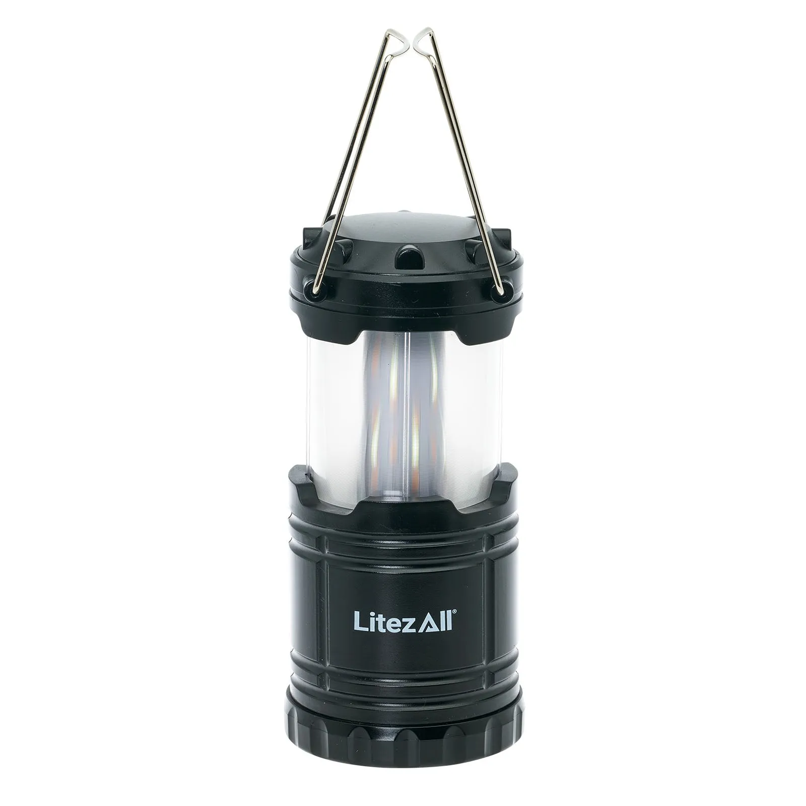 LitezAll Pull Up Lantern with Simulated Flame
