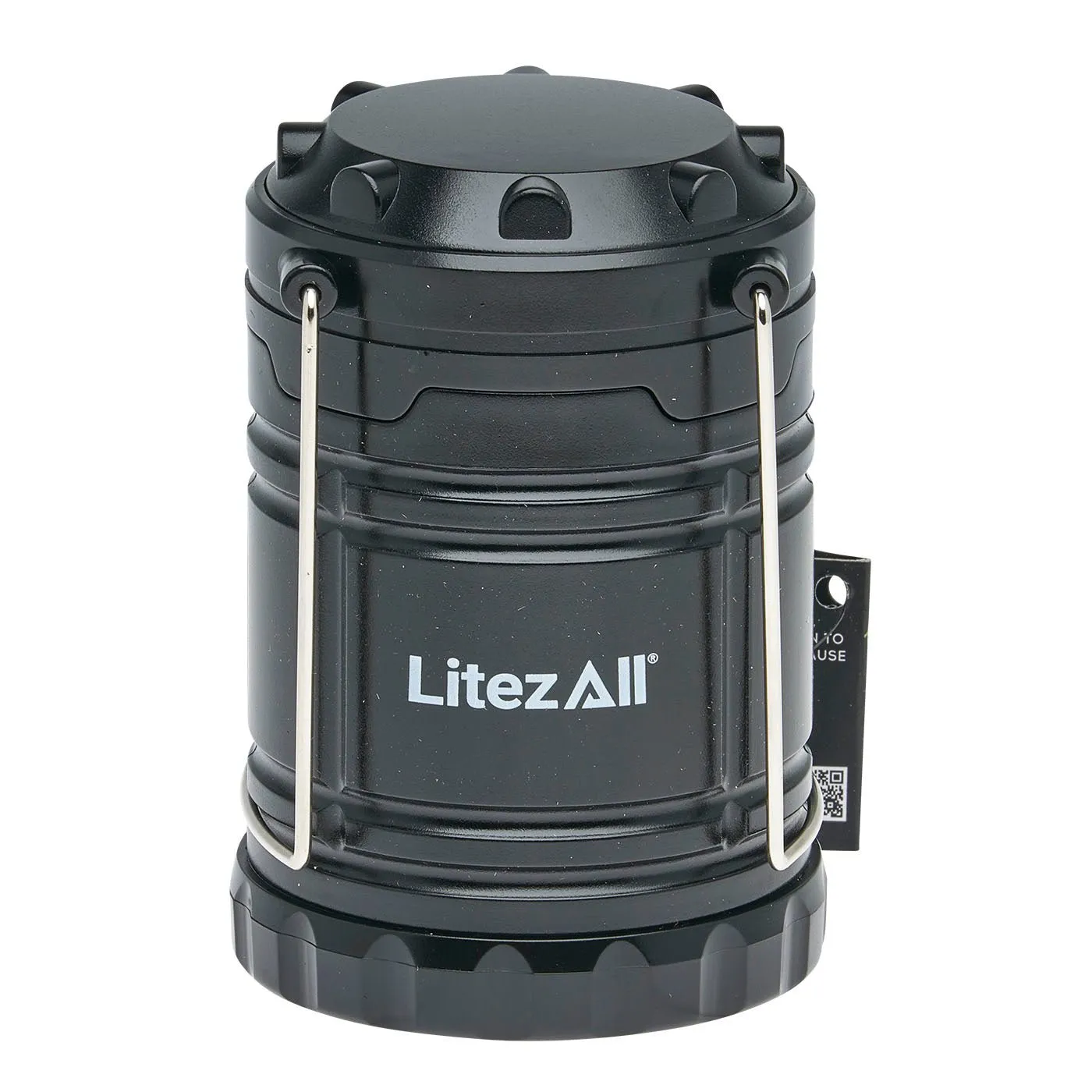 LitezAll Pull Up Lantern with Simulated Flame