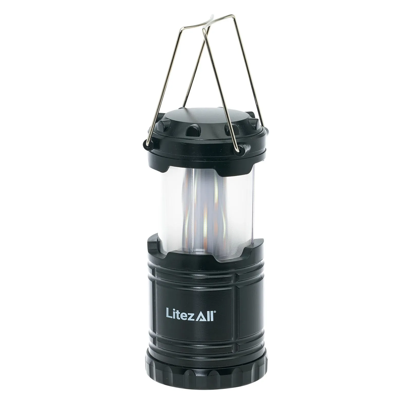 LitezAll Pull Up Lantern with Simulated Flame
