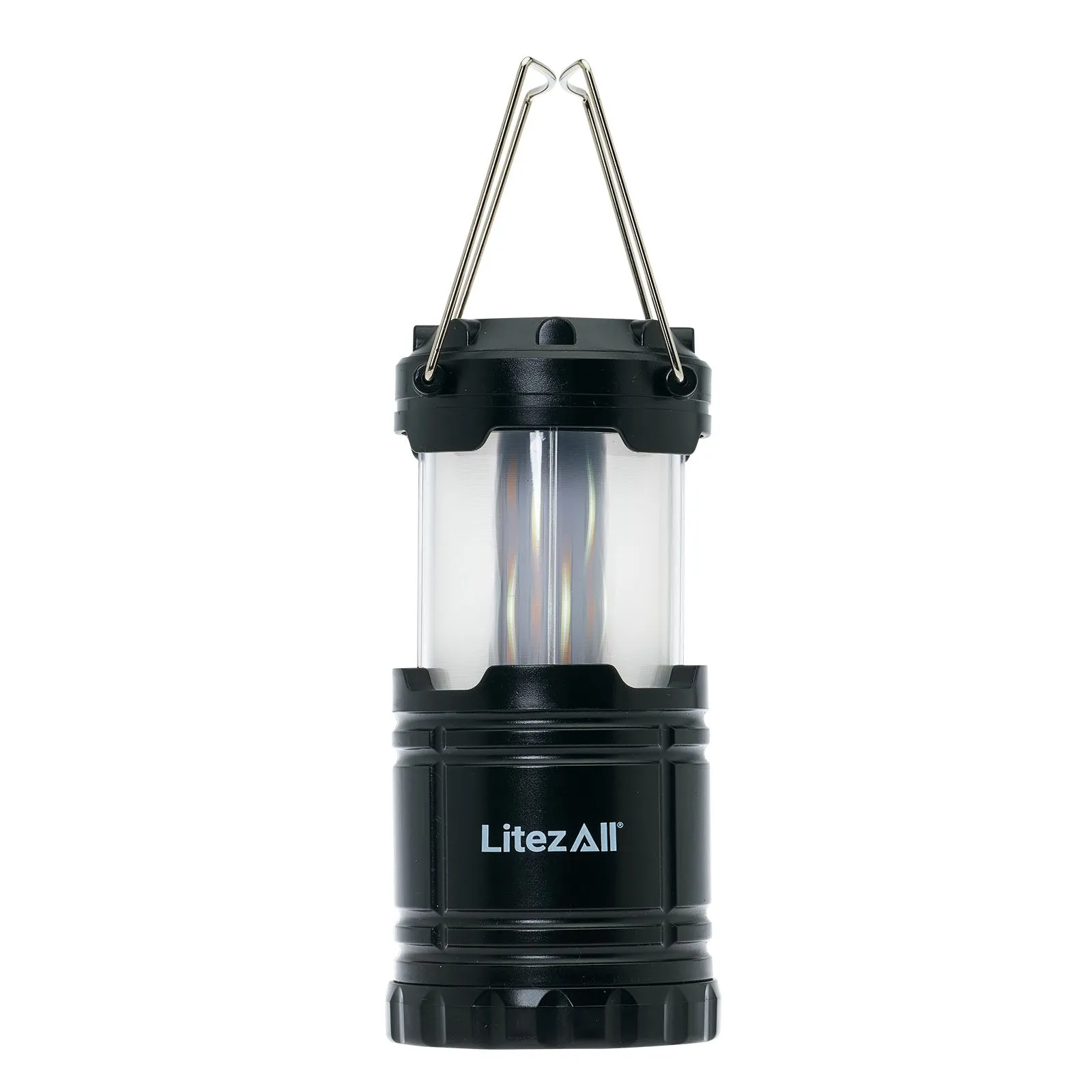 LitezAll Pull Up Lantern with Simulated Flame