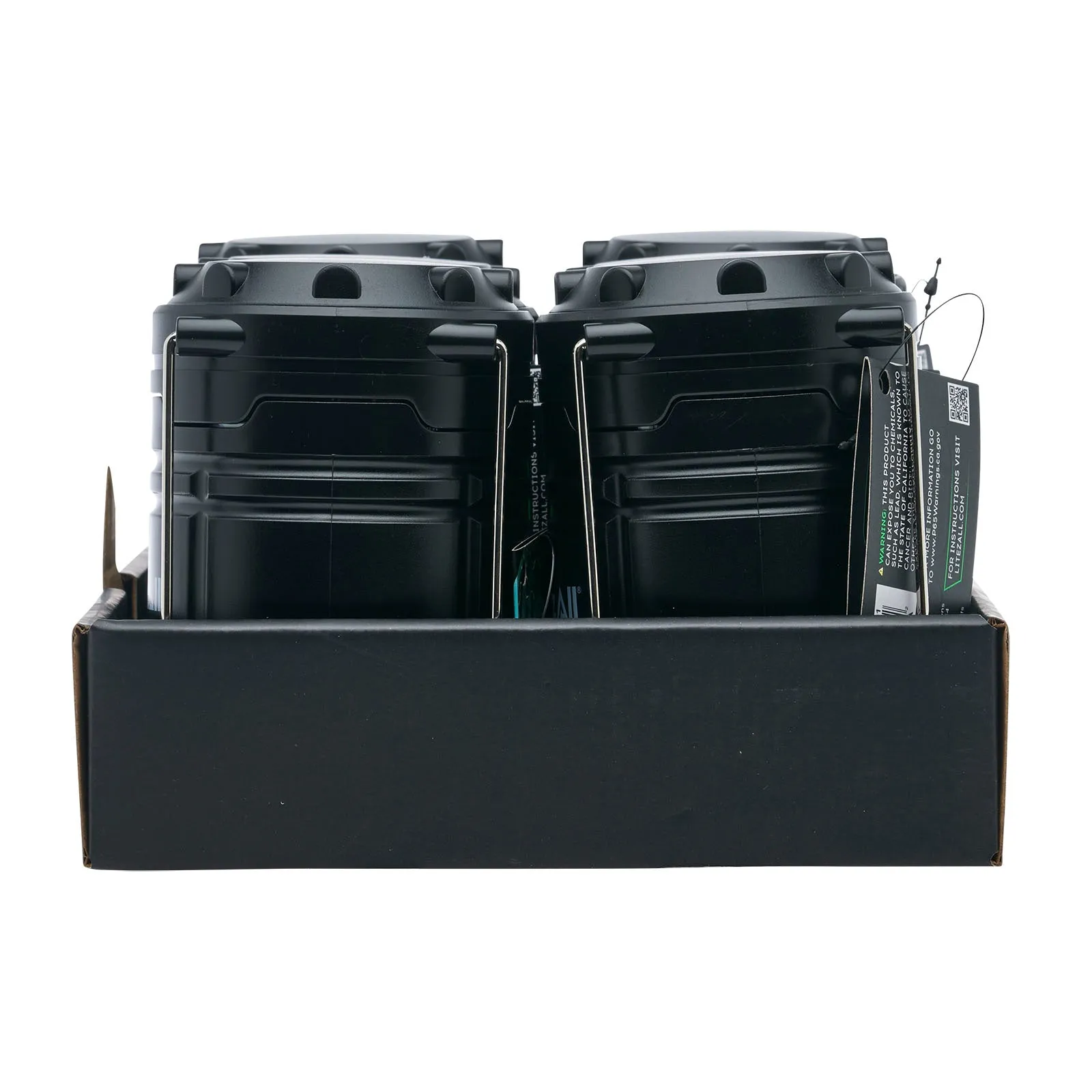 LitezAll Pull Up Lantern with Simulated Flame