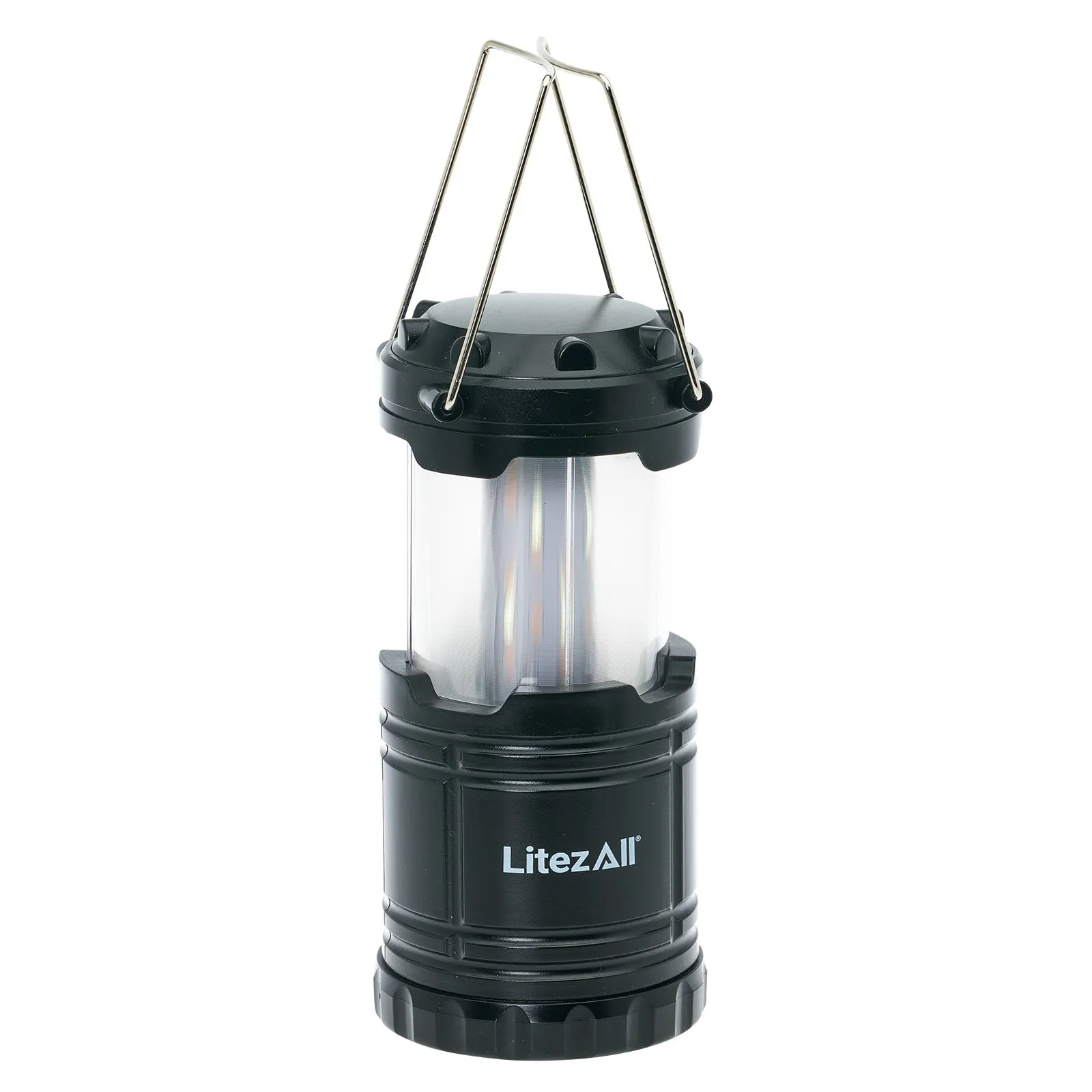 LitezAll Pull Up Lantern with Simulated Flame