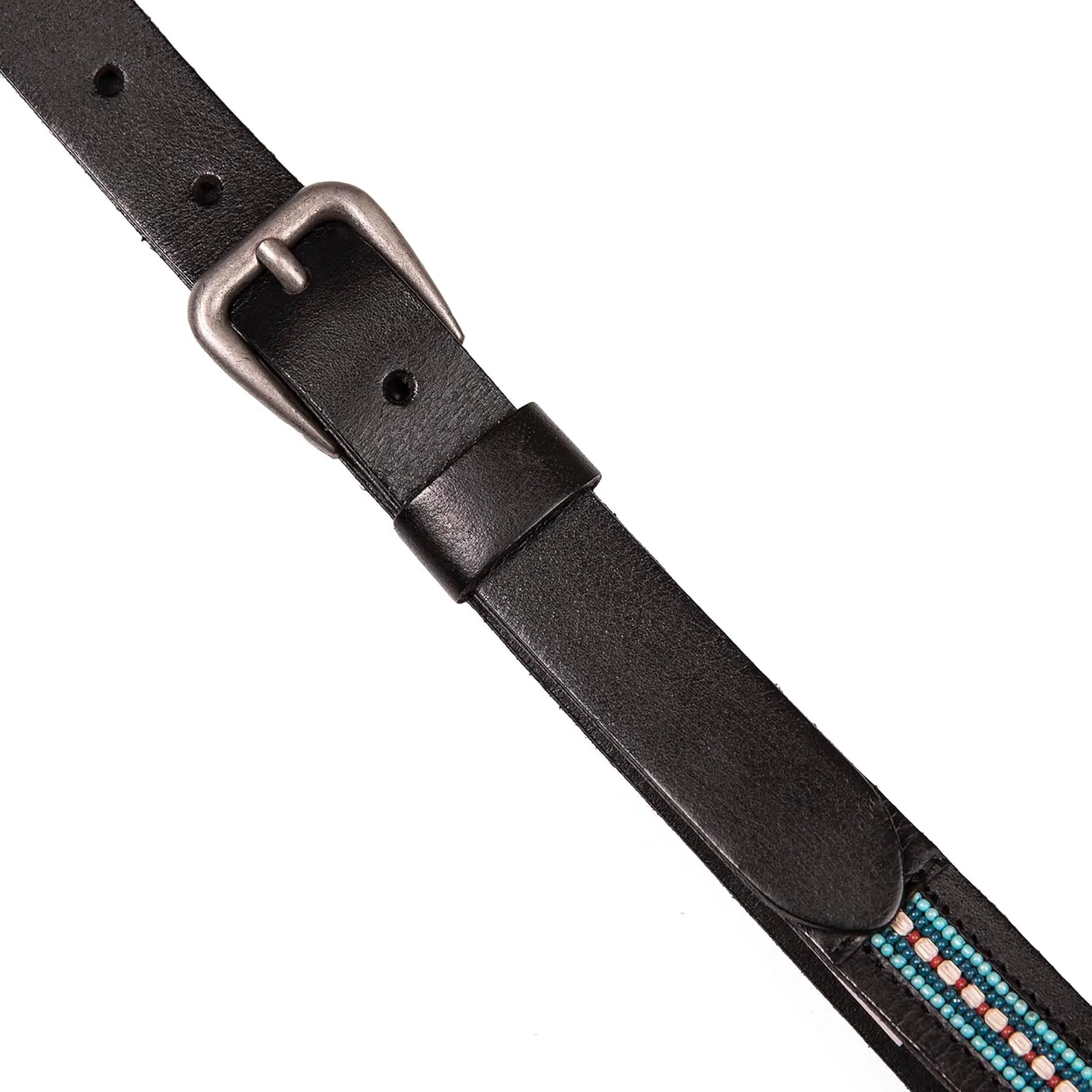 Lucky Brand Women's Western-Inspired Leather Belt | Classic | American Heritage | Casual | Vintage | Cowboy