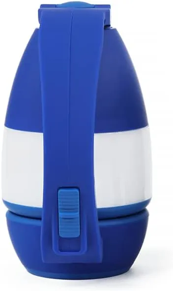 Lumenology 4-in-1 Portable Flashlight, Lamp, & Lantern with USB Power Bank (Blue)