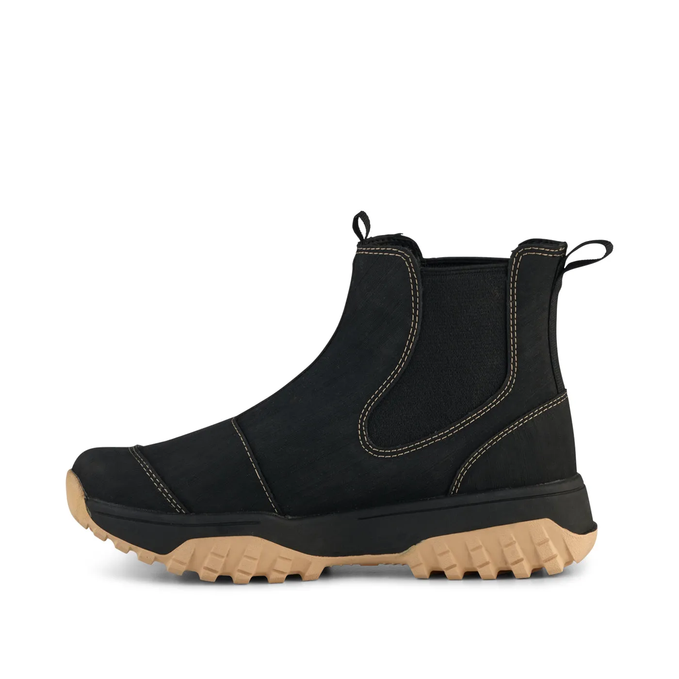 Magda Rubber Track Boot - Black Contrast