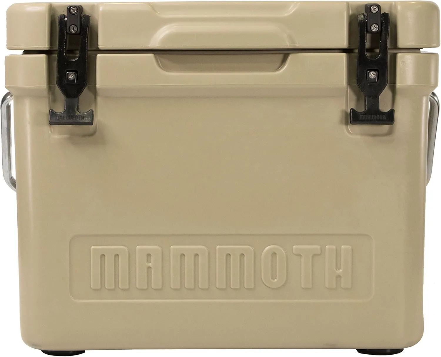 Mammoth Coolers Cruiser Series, Insulated Hard Ice Chest with Durable Double-Walled Rotomolded Construction, Great for On-The-Go Recreational Activities (Cruiser 15, Tan)
