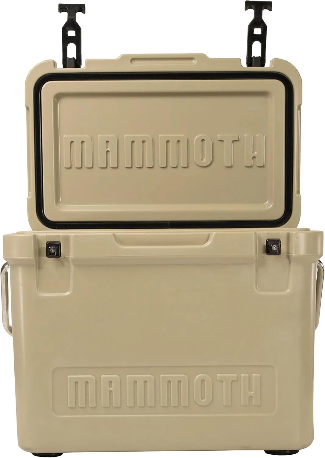 Mammoth Coolers Cruiser Series, Insulated Hard Ice Chest with Durable Double-Walled Rotomolded Construction, Great for On-The-Go Recreational Activities (Cruiser 15, Tan)