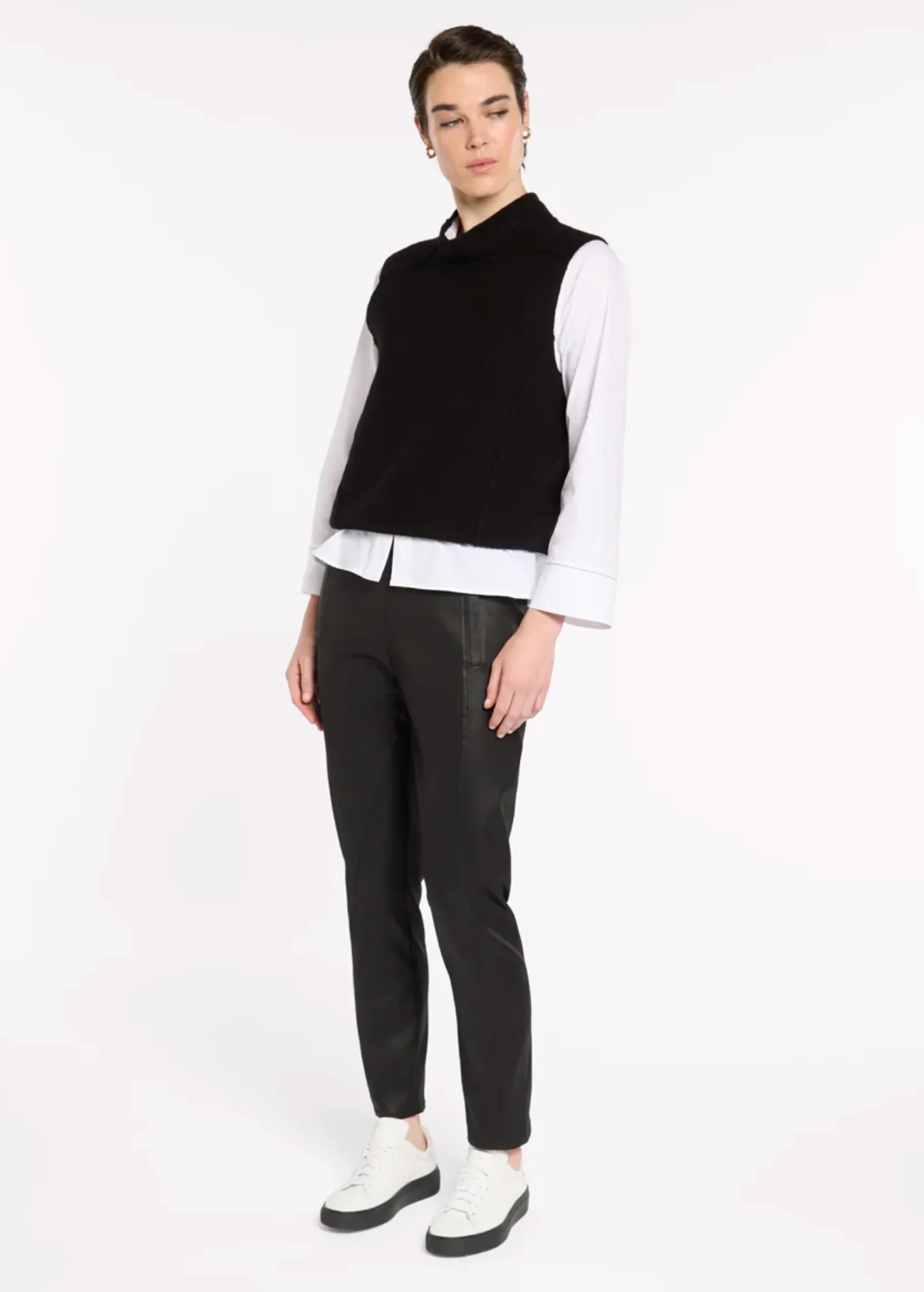 Marco Polo Lightweight Boiled Wool Knit Vest