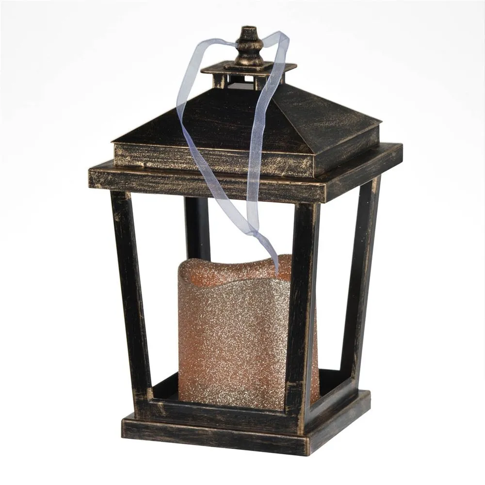 Menifee - Lantern With Led Candle (Set of 2)