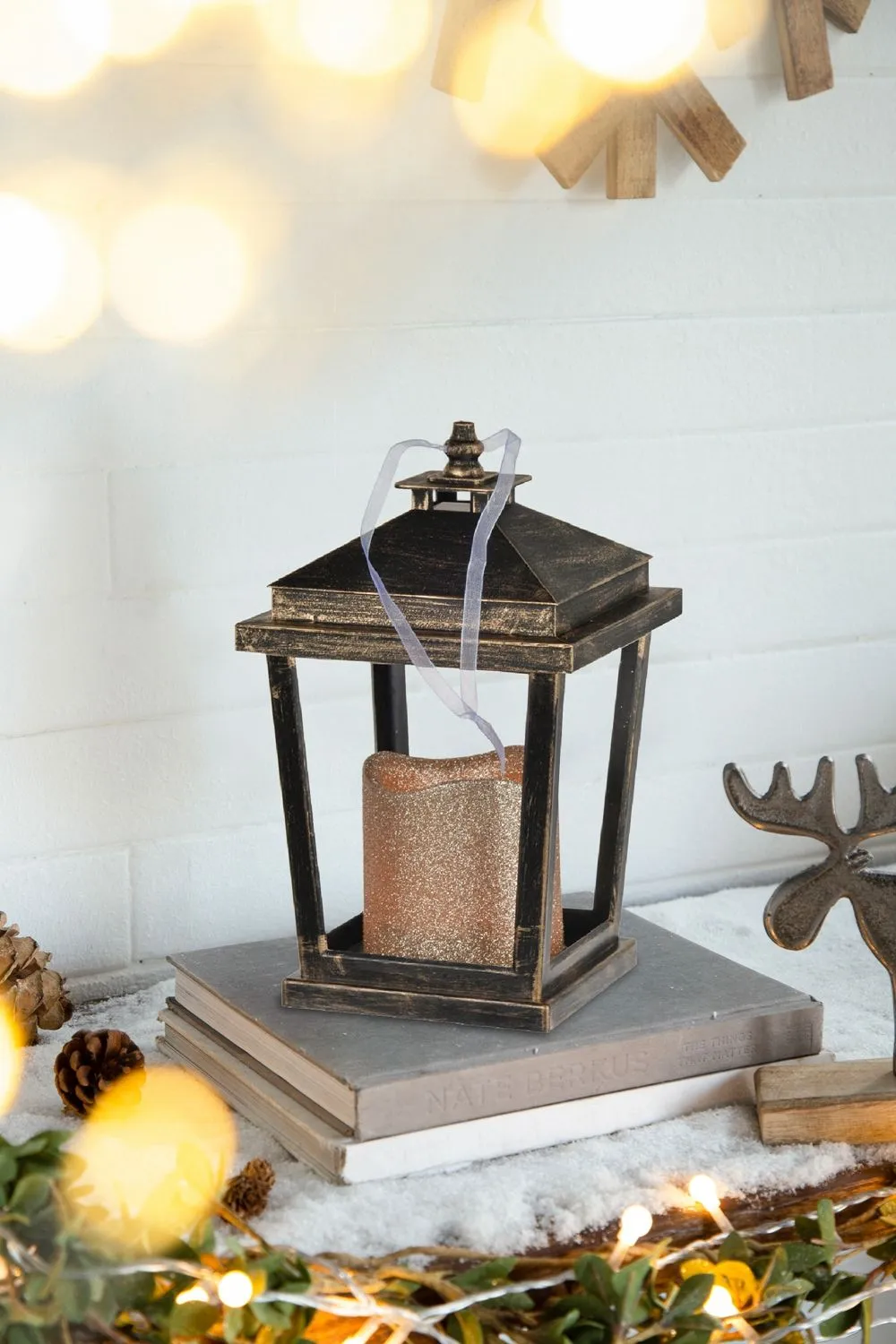 Menifee - Lantern With Led Candle (Set of 2)