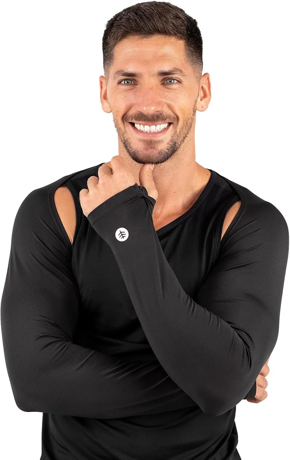 Men's Larix Shoulder Wrap UV Sleeves UPF 50  