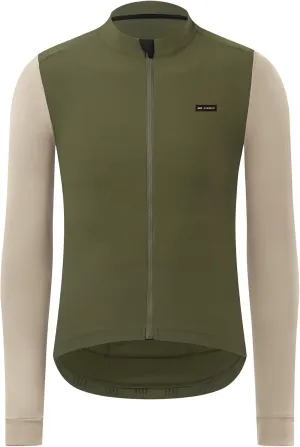 Men's Winter Cycling Jersey Thermal Long Sleeve Bicycle Clothing Fleece Bike Jersey Windproof Race Fit Lightweight