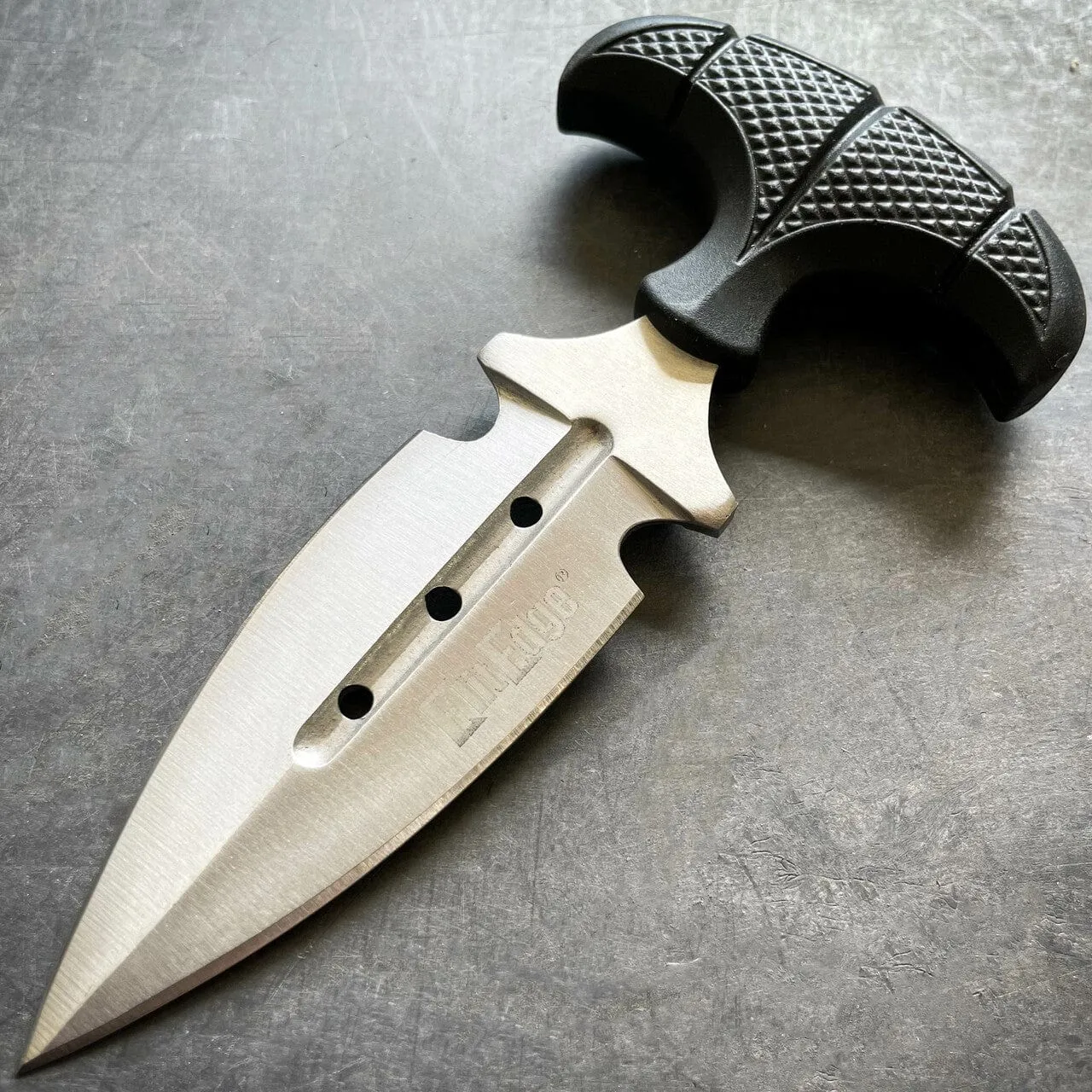 Military Push Dagger w/ Sheath