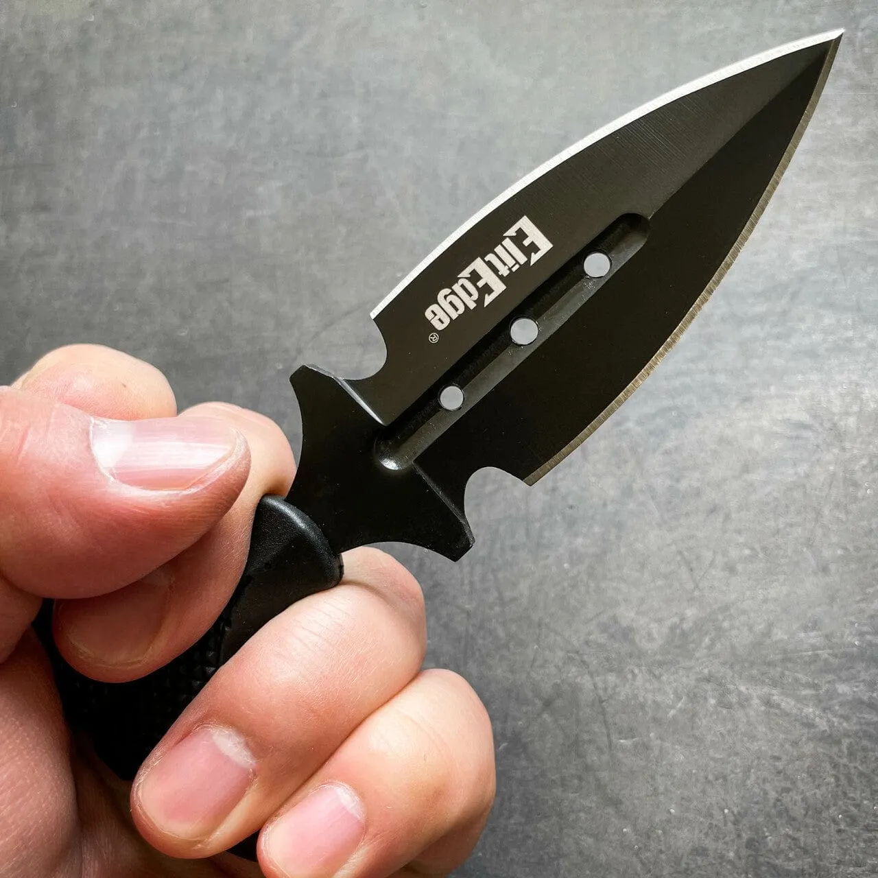 Military Push Dagger w/ Sheath