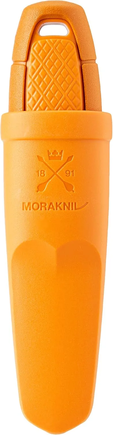 Morakniv Eldris Fixed-Blade Pocket-Sized Knife with Sandvik Stainless Steel Blade and Plastic Sheath 2.2-Inch.