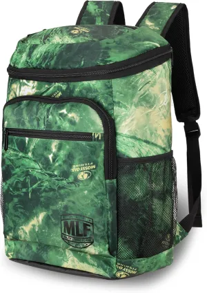 Mossy Oak MLF Fishing Cooler Backpack - Major League Insulated Leak Proof Beverage Coolers Bag