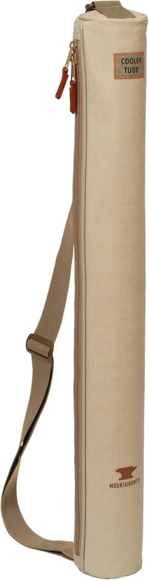 Mountainsmith Cooler Tube, Soft Sided Insulated 6 Can Cooler Sleeve with 2-Way Zipper and Adjustable Shoulder Strap