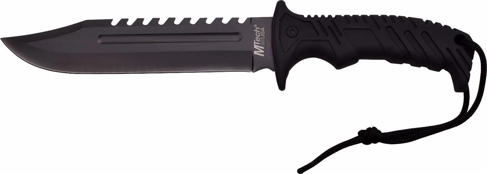 MTech USA MT-20-57BK 12.5" Full Tang SawBack Camo Bowie Knife & Sheath