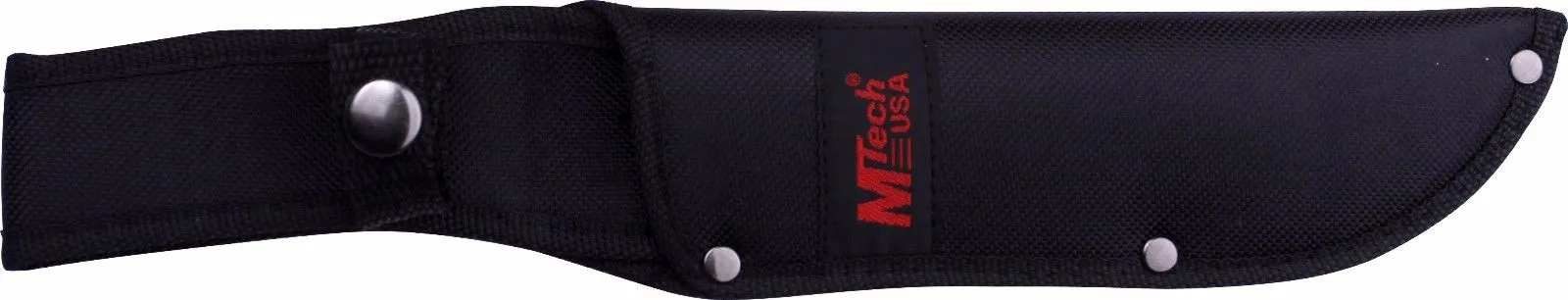 MTech USA MT-20-57BK 12.5" Full Tang SawBack Camo Bowie Knife & Sheath
