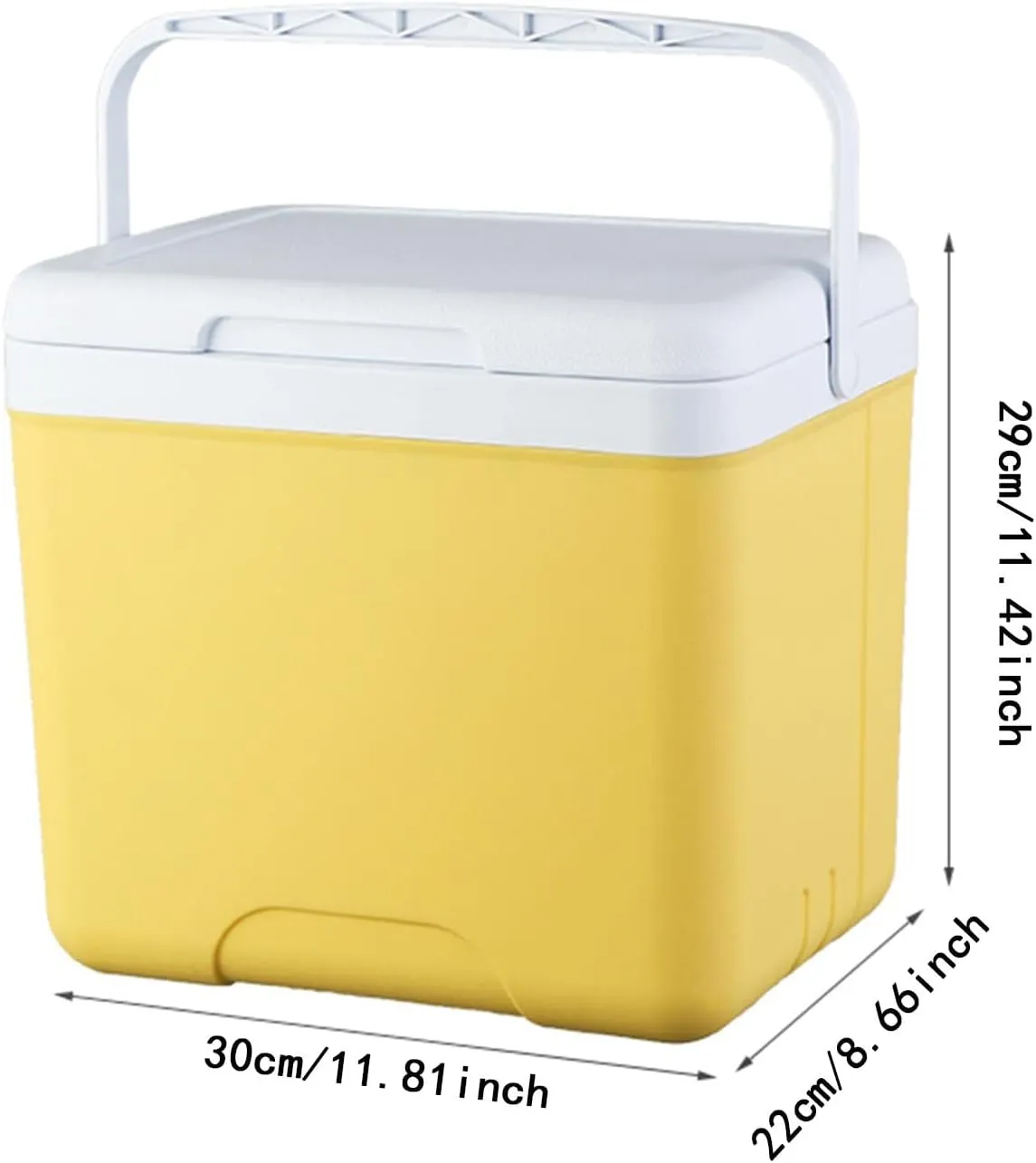 MYCENSE Insulated Ice Cooler Organizer Bucket Versatile Fridge Hard Ice Chest Box Camping Case for Picnic Beach BBQ Tailgating Travel