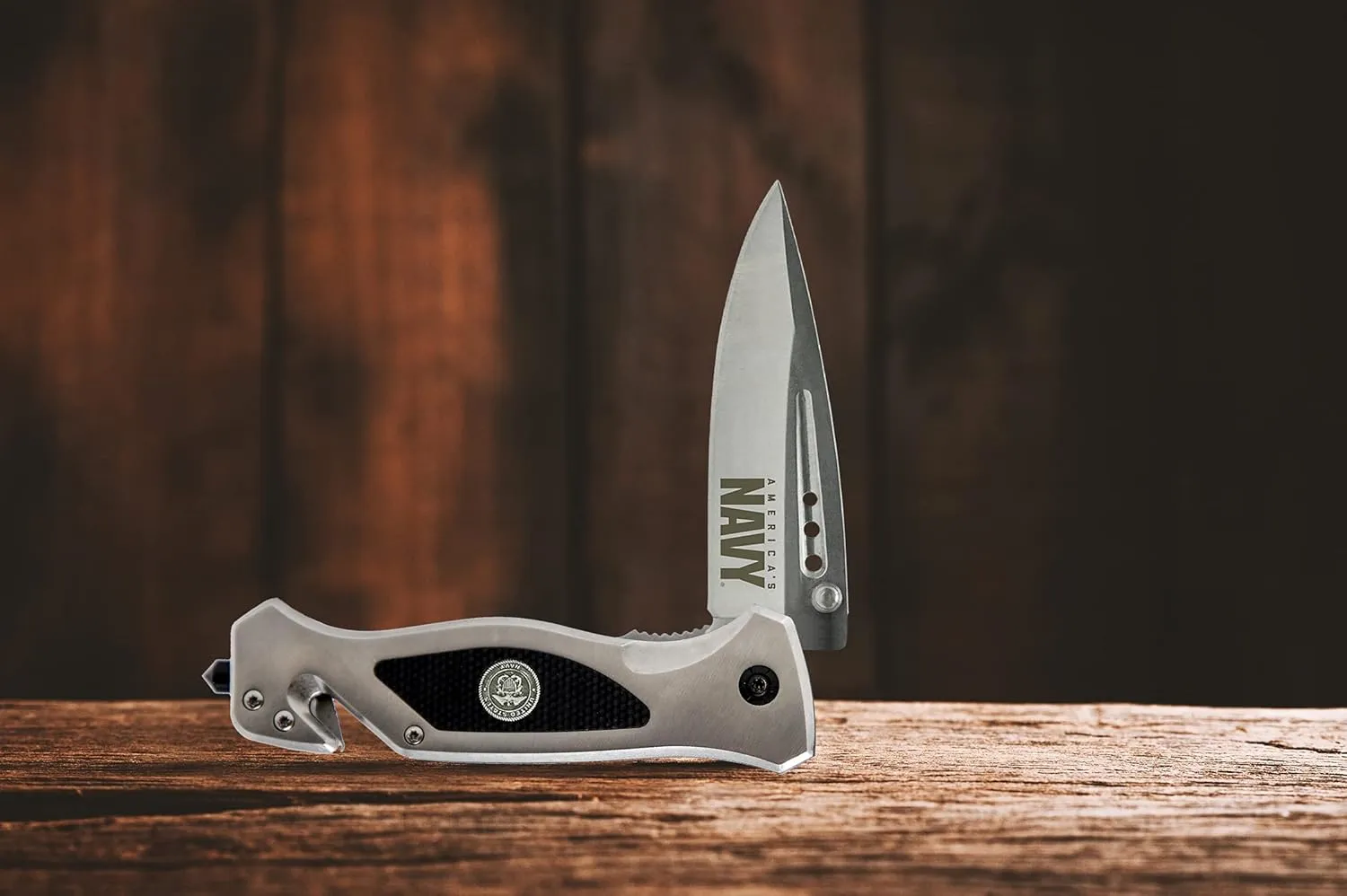 Navy Folding Elite Tactical Knife - Spring Assisted Navy Rescue Knife (NAVY)