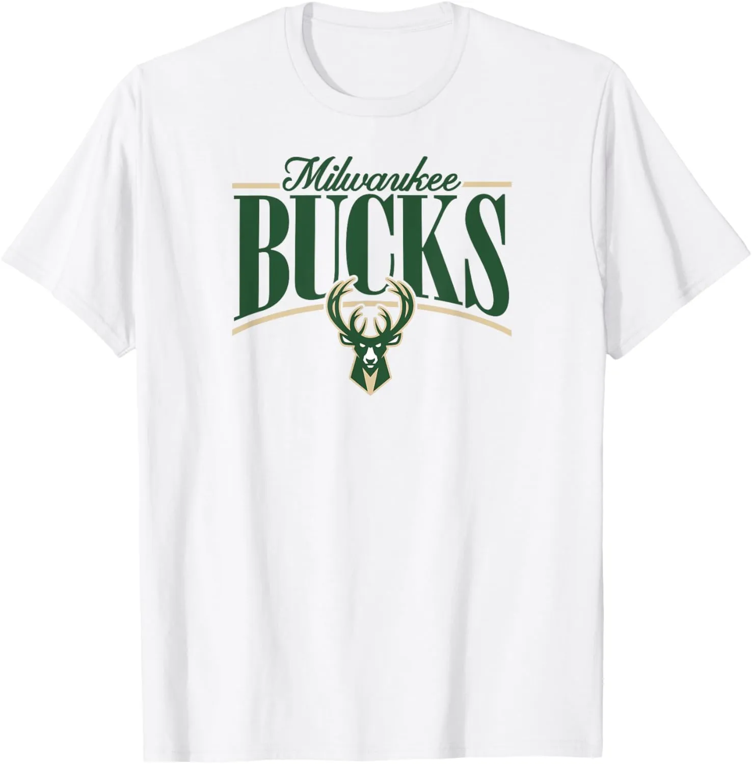 NBA - Milwaukee Bucks Logo Arch T-Shirt